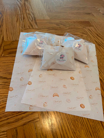 Thank You Printed Greaseproof Paper